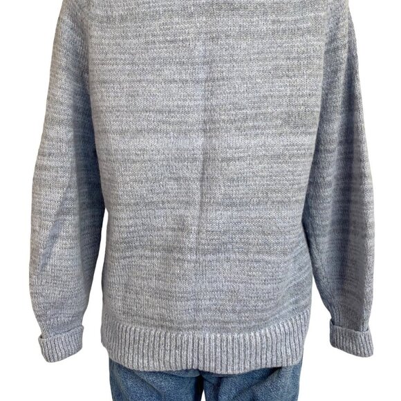 Steven Alan Baby Alpaca Light Baby Blue Pull Over Sweater Size S - Picture 10 of 10